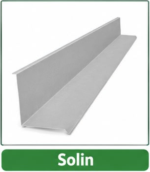 Solin en fibrociment gris