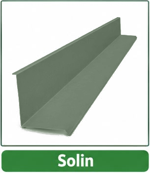Solin en fibrociment vert